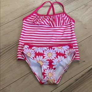 Matching Top and Bottom girls swim set